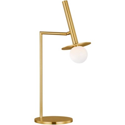 Kelly Wearstler Nodes Burnished Brass LED Desk Lamp