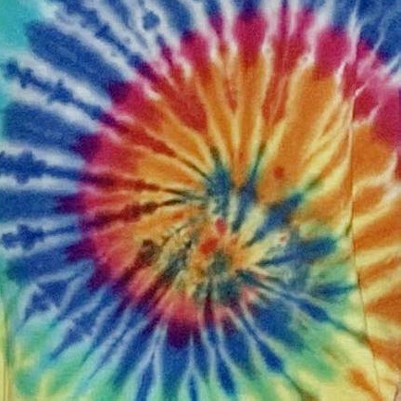 tie dye bright swirl short sleeve