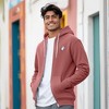 Dalix Ghost Embroidered Zip Hoodie Fleece Long Sleeve Pocket Warm Soft Mens - 4 of 4