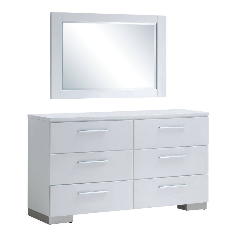 Haven&#160;Dresser Mirror White - miBasics, 5 of 6