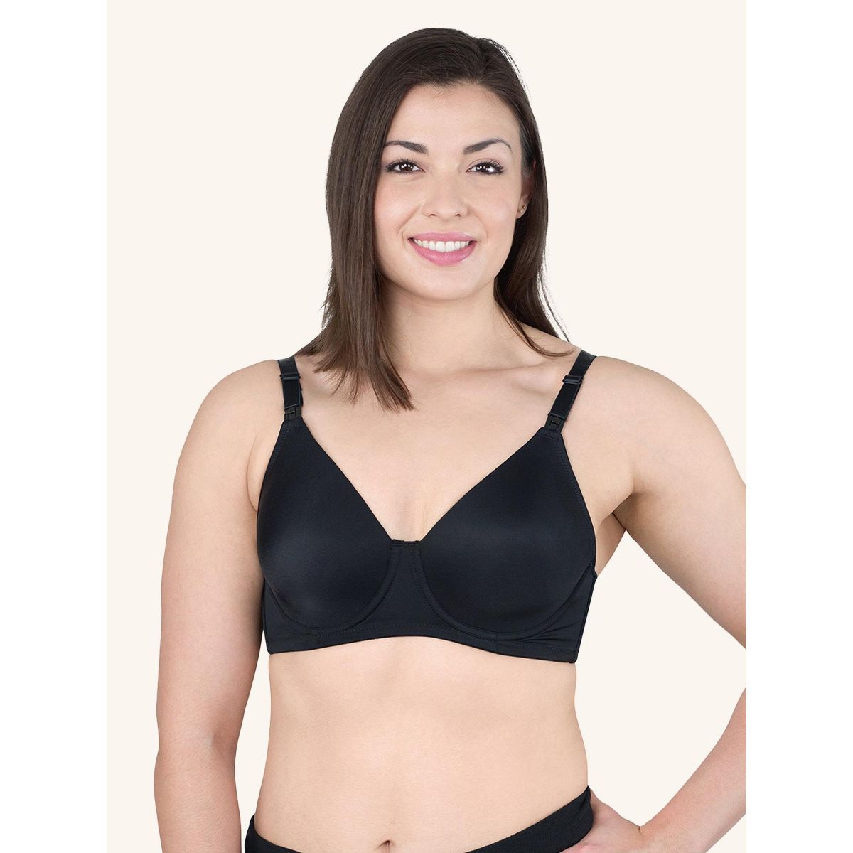 Loving Moments by Leading Lady Women's Loving Moments by Leading Lady Full Coverage T-Shirt Nursing Bra (L3010) - thumbnail 3