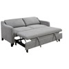 Ridstar Modern Small Double 3-in-1 Convertible Sofa Bed For Living Room-Light Gray - 2 of 4