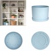 Bloem Mathers Round Resin Planter Pot Indoor and Outdoor Gardening - 3 of 4