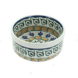 Blue Rose Polish Pottery 327 Ceramika Artystyczna Small Ramekin - 1 of 1