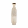 Sagebrook Home Ceramic Oval Vase - Contemporary Glam Abstract Cut-Out Vase Beaded - 4 of 4