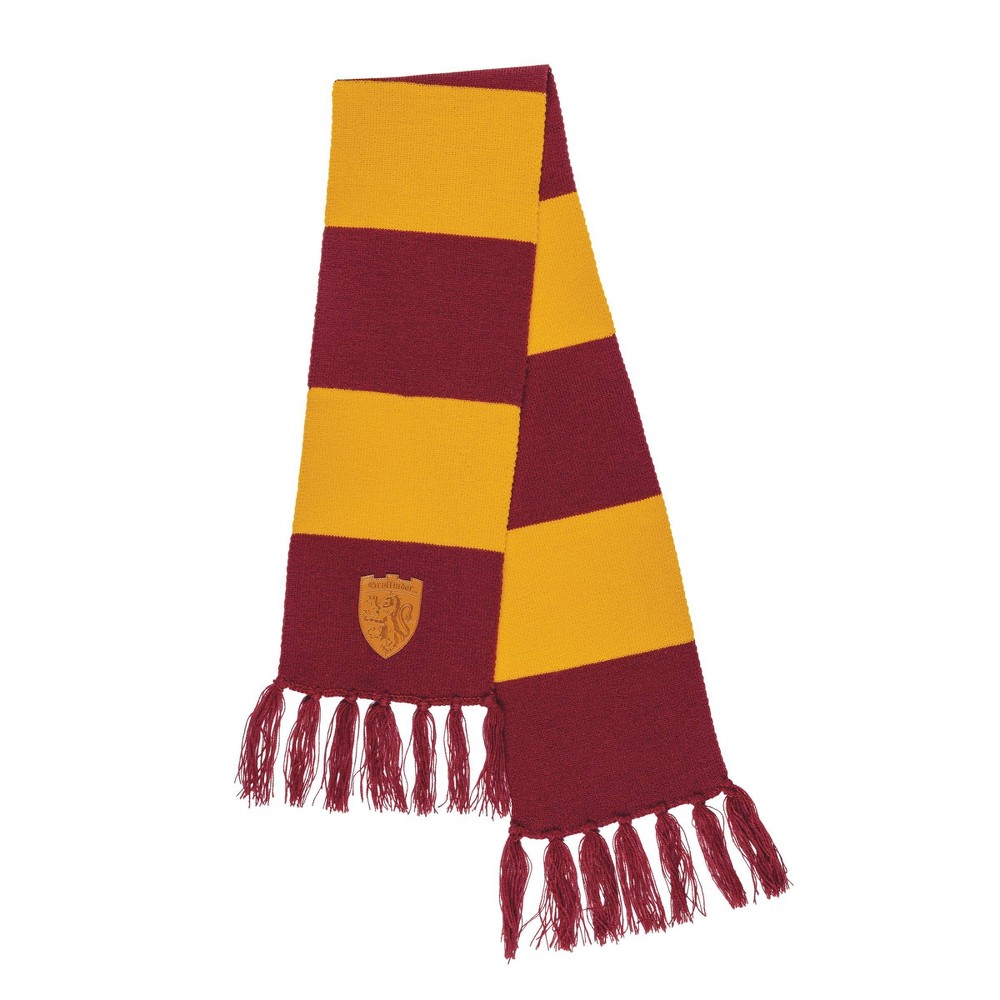 warner bros. wizarding world harry potter gryffindor adult scarf costume wearable accessory unisize 8+