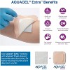ConvaTec AQUACEL Extra Hydrofiber Dressings for Moderate to Highly Exuding Wounds, Non-Woven Two-Dimensional Strengthening Fibers, Multiple Sizes - 4 of 4
