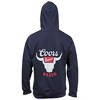 Mens Coors Banquet Rodeo Bull Horns Logo Hoodie - 2 of 4