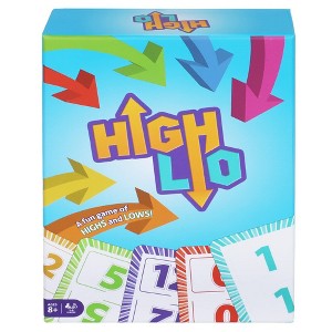 Point Games High-Lo Card Games for Families, Adults & Kids, Family Game Night Fun of Highs & Lows for All Ages, Durable Playing Cards, 2-8 Players - 1 of 3