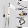 PAGED Shower Head with Handheld Wall Mounted Round Shower Heads with Pressure Balancing Valve for Bathroom - 4 of 4
