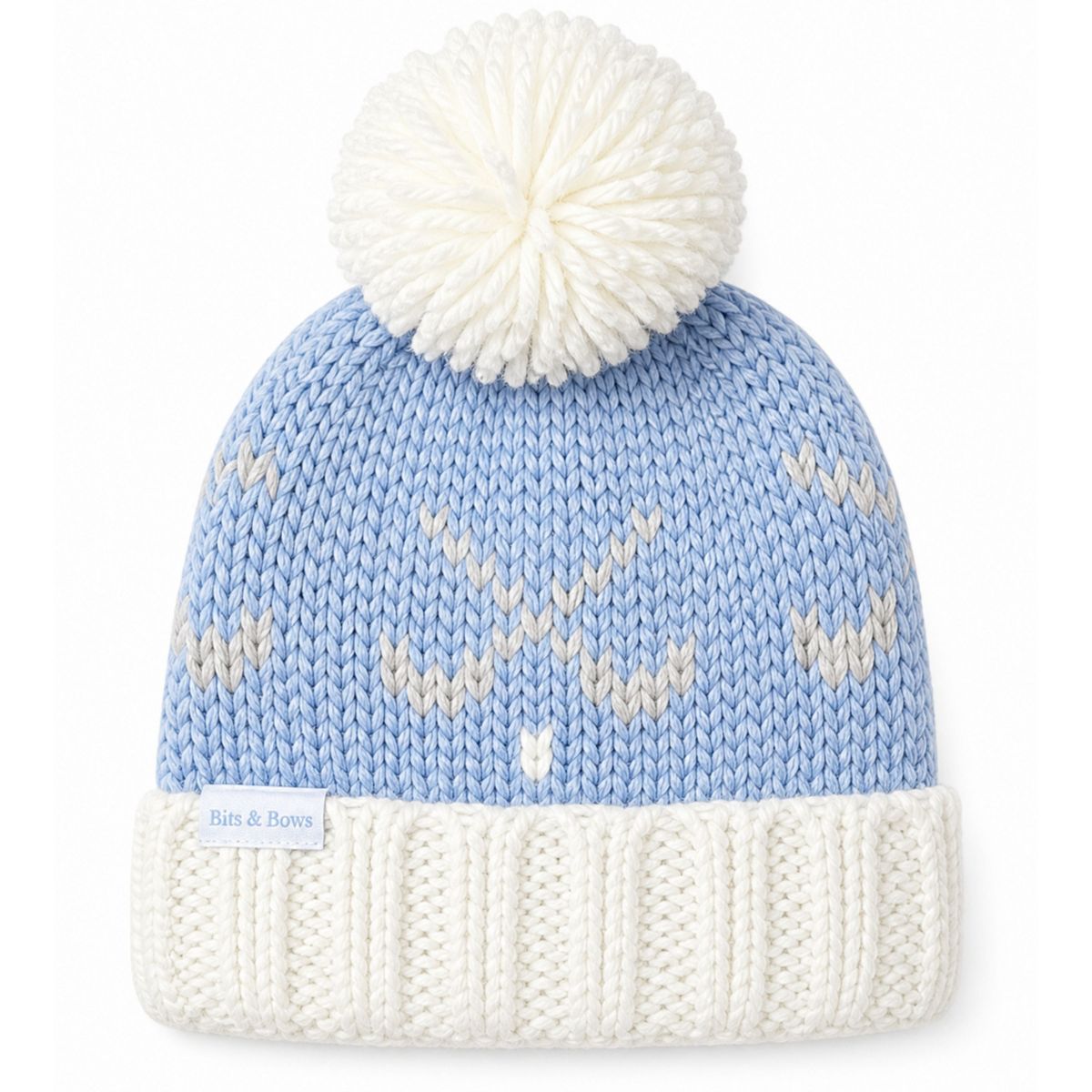 Bits & Bows Unisex Golf Clubs Bobble Hat