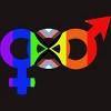 Adult Design By Humans Unified Pride Symbol Rainbow By T-Shirt - 2 of 2