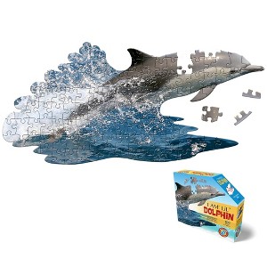 Madd Capp Puzzles: LiL' DOLPHIN 100 Piece Jigsaw Puzzle - 1 of 4