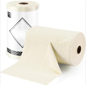 Microfiber Cleaning Cloth Roll, 75 Sheets of Reusable Tear-Away Towels, Ultra Absorbent Dish Rags for Car and Home - 1 of 4