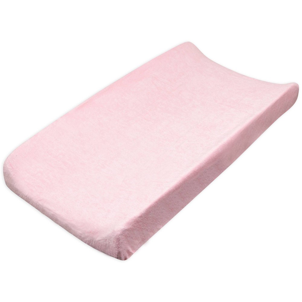 Photos - Changing Table Honest Baby Organic Cotton Baby Terry Changing Pad Cover - Light Pink