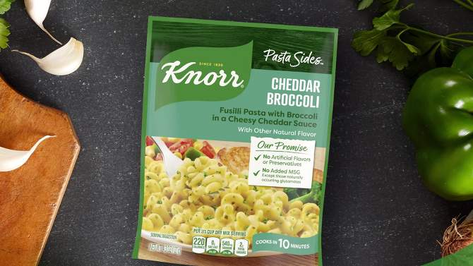 Knorr Pasta Sides Fusili with Cheddar Broccoli - 4.3oz, 2 of 8, play video