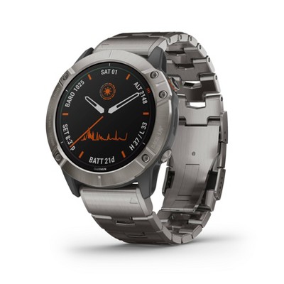 garmin fenix 6x pro black