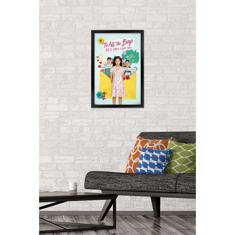Trends International Netflix To All the Boys: P.S. I Still Love You - One Sheet Framed Wall Poster Prints, 2 of 7