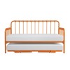 Twin Size Metal Daybed with Trundle for Bedroom - 3 of 4