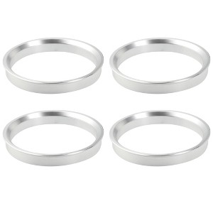 Unique Bargains Aluminium Alloy Car Hub Centric Rings Wheel Bore Center Spacer OD 71.5mm 4 Pcs - 1 of 4