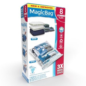 MagicBag Instant Space Saver Storage - Combo Flat - Set of 8 - 1 of 4
