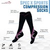 Bison Life Over The Calf Graduated Compression Socks for Women & Men, Anti-fatigue (15-20 mm/Hg),  5 Pairs - 2 of 4