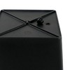 Maggift Planters Square Nursery Plant Pot, Garden Plastic Pots with Drainage 5 Pack, Decorative Plant Pots Balcony, Black 6.2"*6.2"*9.4" - 4 of 4