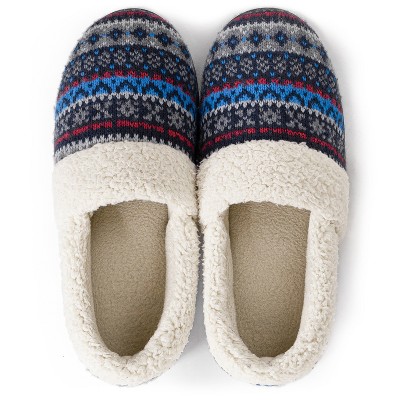 Women's Nordic Slipper With Memory Foam, Size 8 Us Women, Polaris Blue ...