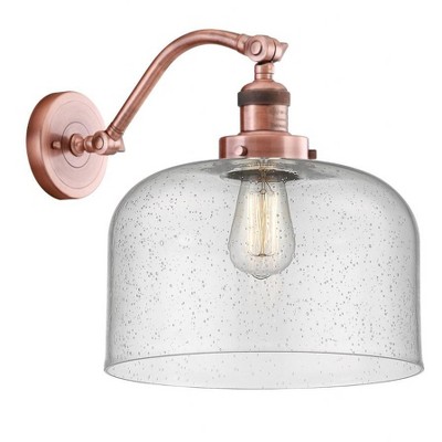 Bell - 1 Light Wall Sconce In Industrial Style-13 Inches Tall and 12 Inches Wide