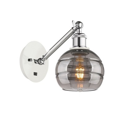 Rochester - 1 Light Arm Adjusts Up and Down Wall Sconce In Industrial Style-7.88 Inches Tall and 5.88 Inches Wide
