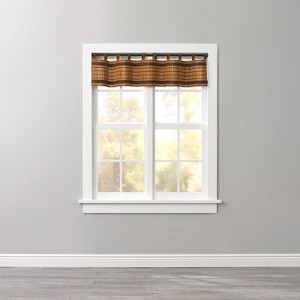 BrylaneHome Bamboo Tab-Top Valance - 1 of 1