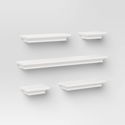 5pc Traditional Shelf Set White - Threshold™