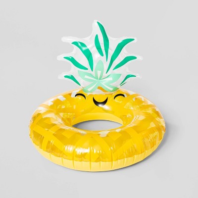 Pineapple with Top Leaves Ring Float - Sun Squad™