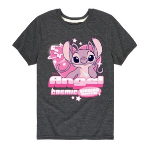 Boys' - Lilo and Stitch - Y2K Angel Short Sleeve Graphic T-Shirt - 1 of 4