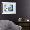 Trademark Fine Art - Henry Jager Green Turtle In Snells Window Matted Framed Art - 2 of 4
