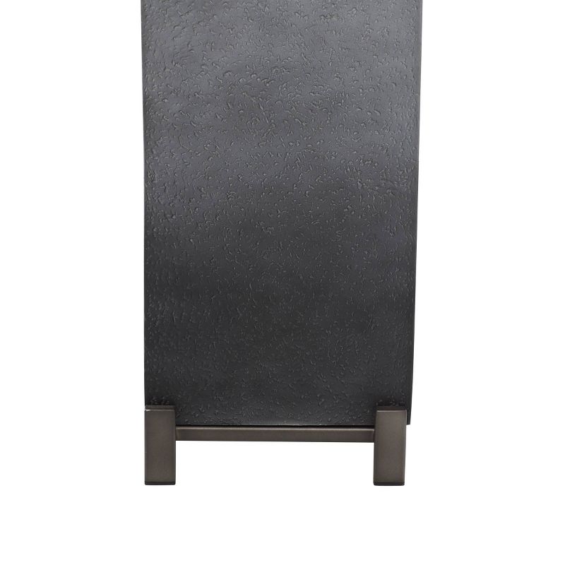 Polystone Table Lamp with Square Shade Gray - Olivia &#38; May, 4 of 21