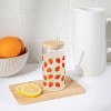 Sweet Water Decor Strawberries Can Glass Tumbler -17oz - 2 of 4