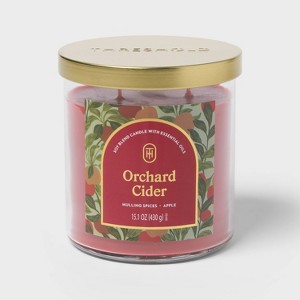 2 Wick Lidded Jar Candle - Threshold™ - 1 of 3