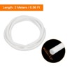 Unique Bargains Dustproof Round Smooth Solid Dustproof Silicone Foam Seal Strip - 2 of 4