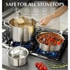 KOCH SYSTEME CS 17 Piece Stainless Steel Cookware Set, Stainless Steel Pots and Pan Set with Steamer Insert,Oven & Dishwasher Safe - 3 of 4