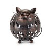 True Whiskers Cat Cork Holder, Stainless Steel with Rustic Finish, Set of 1, 6.8" - 3 of 4