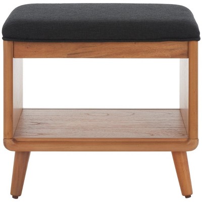 Solo Open Shelf Bench W/ Cushion  - Safavieh