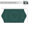 Waterford Collection Cotton Tufted Bath Rug - Home Weavers - 3 of 4