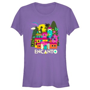 Juniors Womens Encanto Casa Where the Magic Begins T-Shirt - 1 of 4