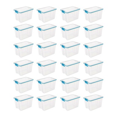 Sterilite Multipurpose Clear Plastic Storage Container Box