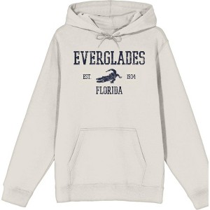 Everglades Florida Est 1934 Alligator Adult Long Sleeve Hoodie - 1 of 2