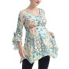 Pokkori Maternity Floral Print Nursing A-Line Tunic - 4 of 4