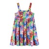 Andy & Evan  Toddler  Tropical Print Dress - 2 of 4