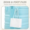 Gulches 20"/24"/28" 3 pcs/set in ABS Spinner Wheel Luggage, Carry on Suitcase, Matching Color, TSA Combination Lock (Blue) - 3 of 4