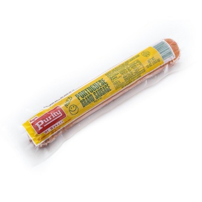 Rego's Purity Mild Portuguese Sausage - 10oz : Target